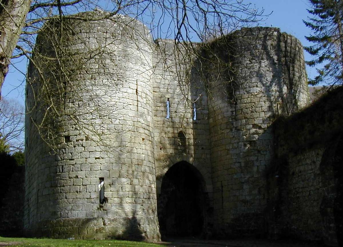 Laon city wallsPorte de Soissons 