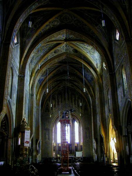 Cathédrale Saint-Alain, Lavaur.Nef 
