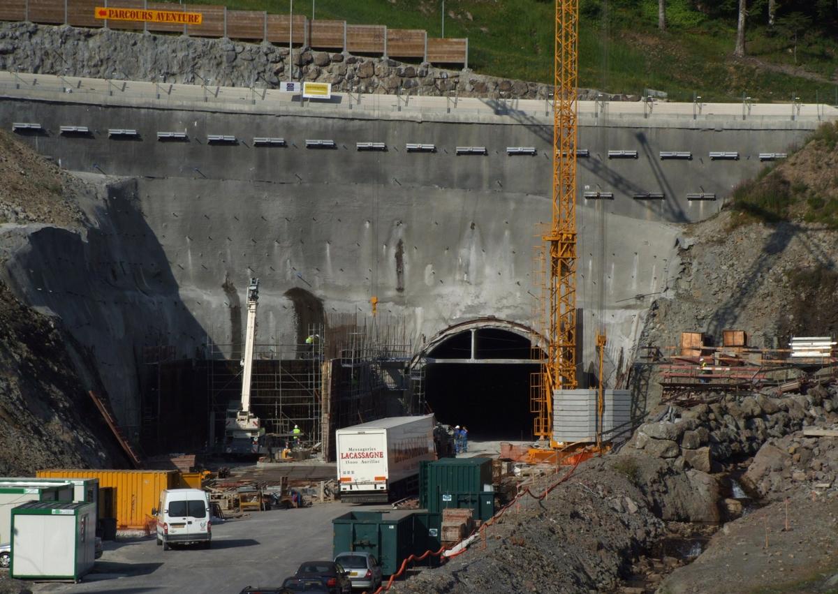 Nouveau tunnel routier du Lioran 