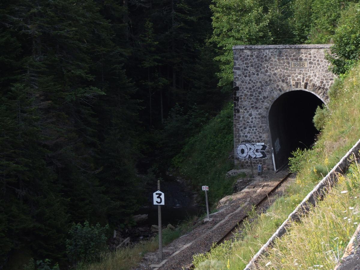 Lioran rail tunnel 