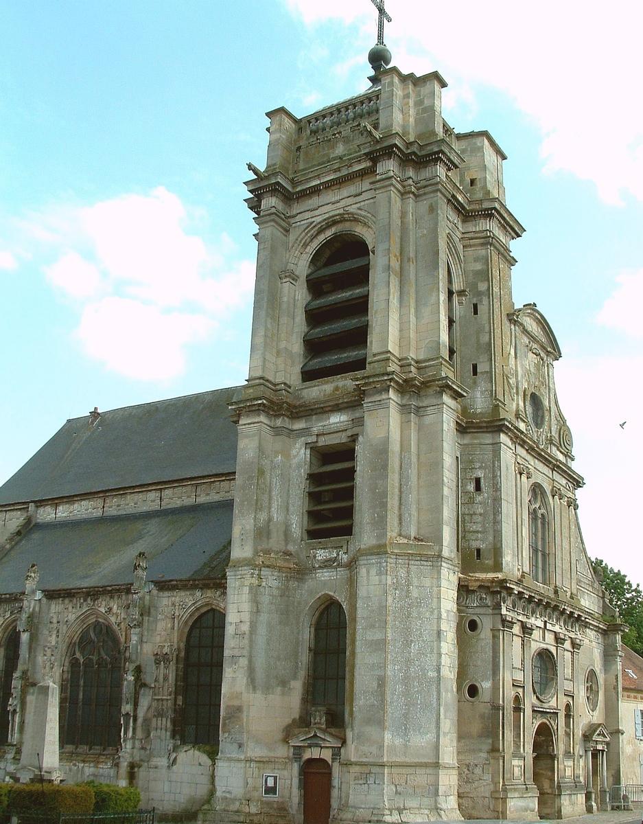 Le Mesnil-Aubry - Eglise de la Nativité-de-la-Vierge - Clocher 