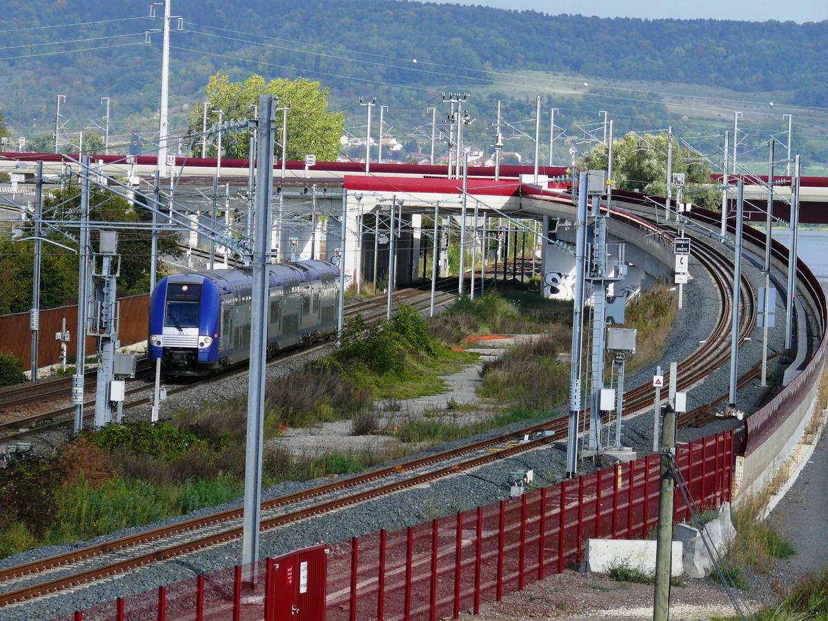 TGV Ost/Europa - Anschlußbauwerk zur Eisenbahnstrecke Metz-Nancy 