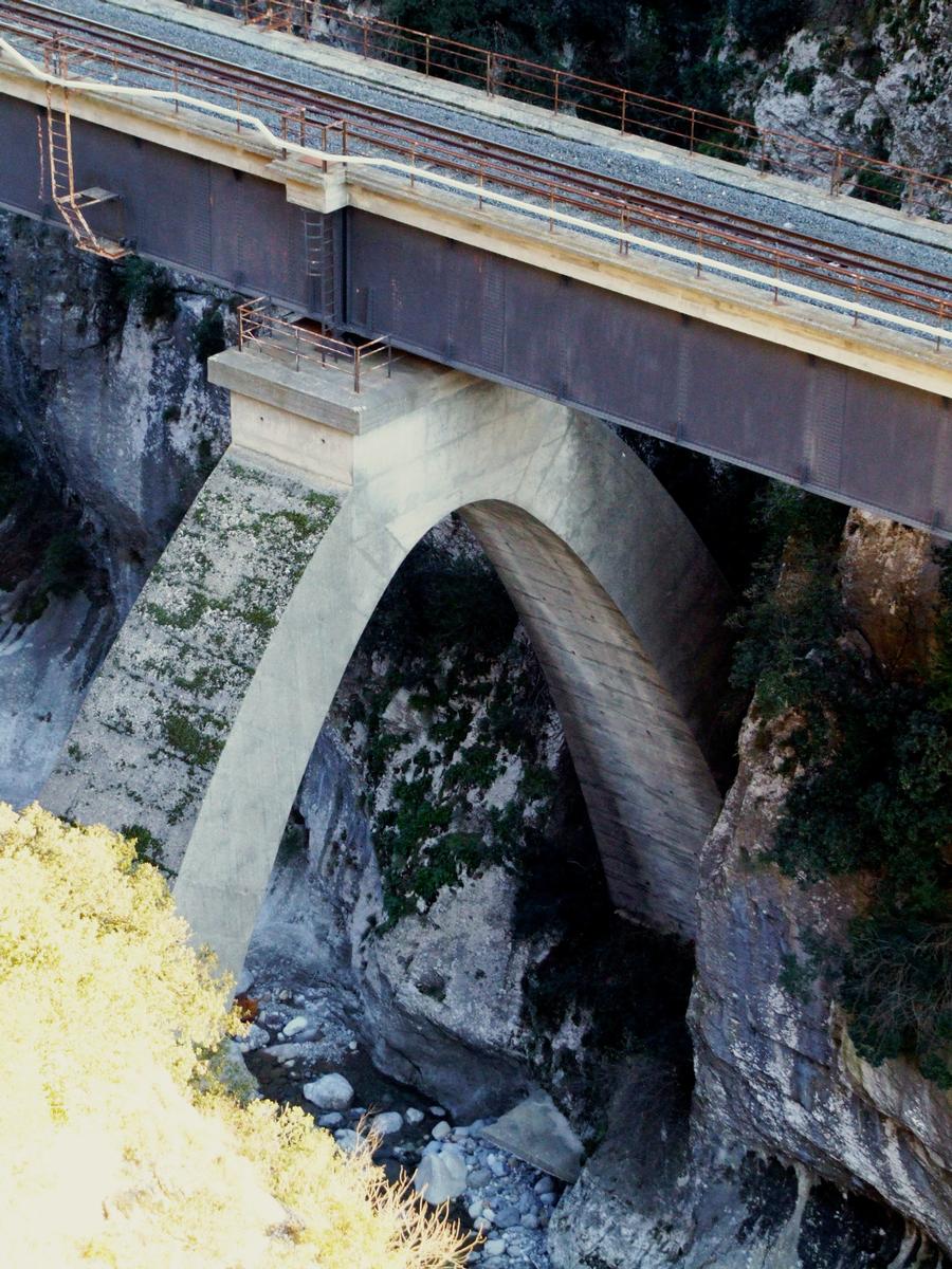 Ligne Nice - Coni - Sospel - Viaduc de la Bévera 