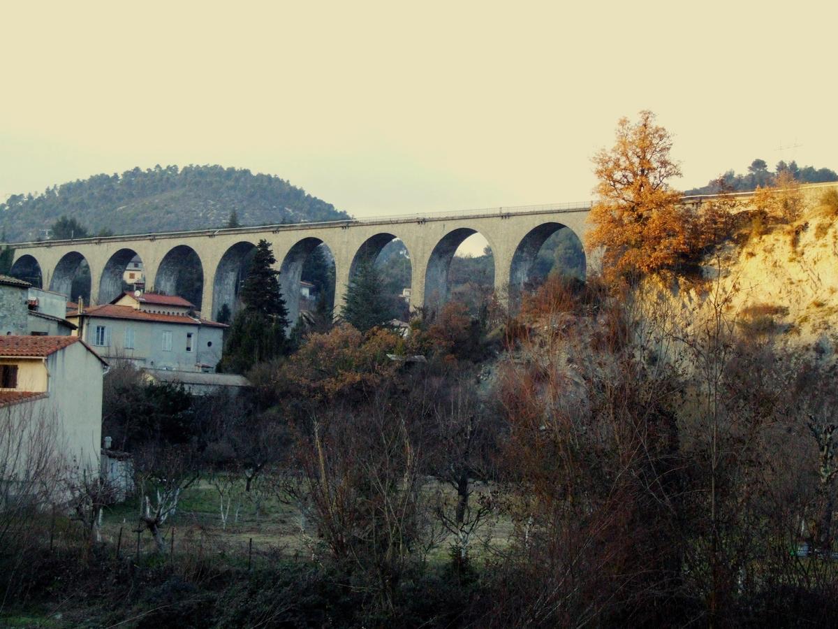 L'Escarène - Viaduc de l'Escarène - Ensemble 