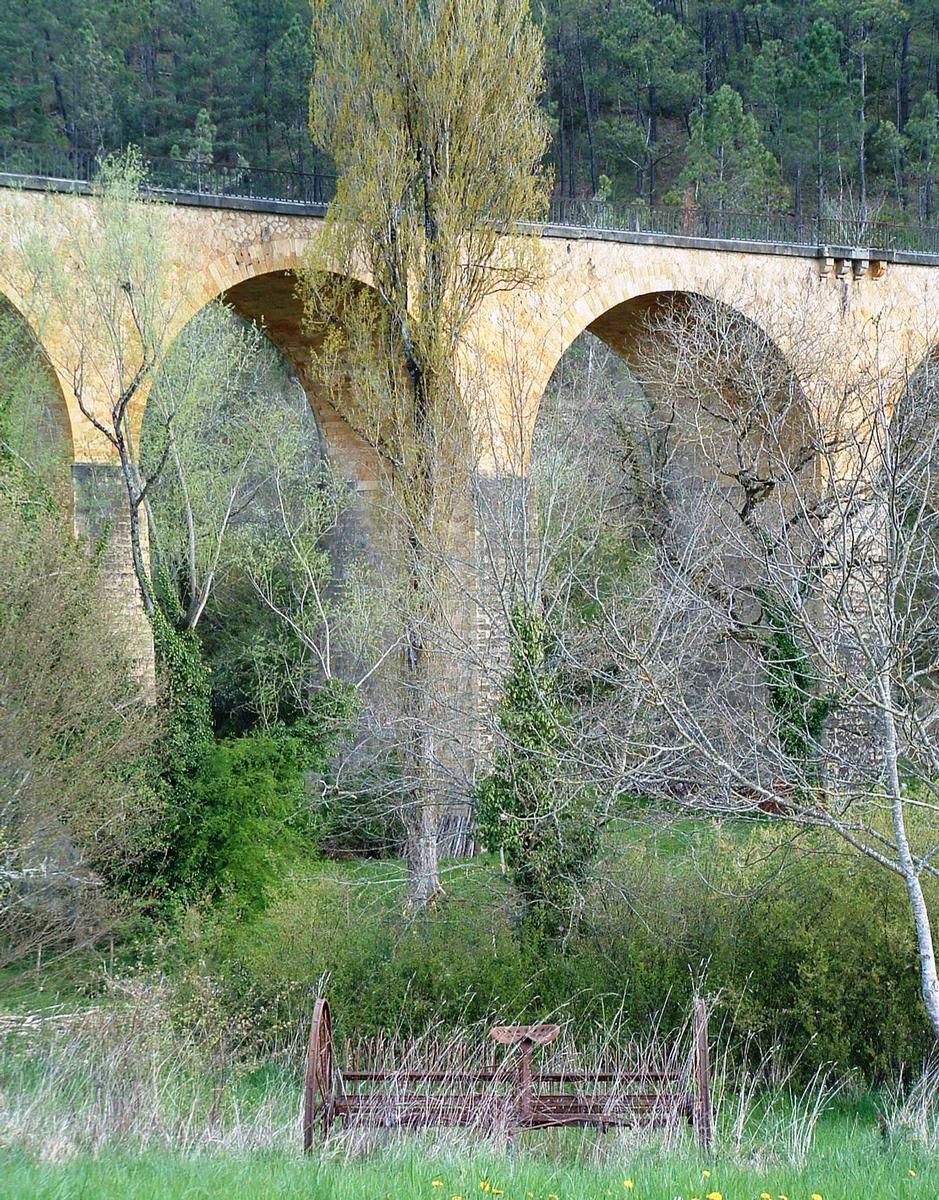 Ligne Périgueux - Agen - Viaduc de Larzac 