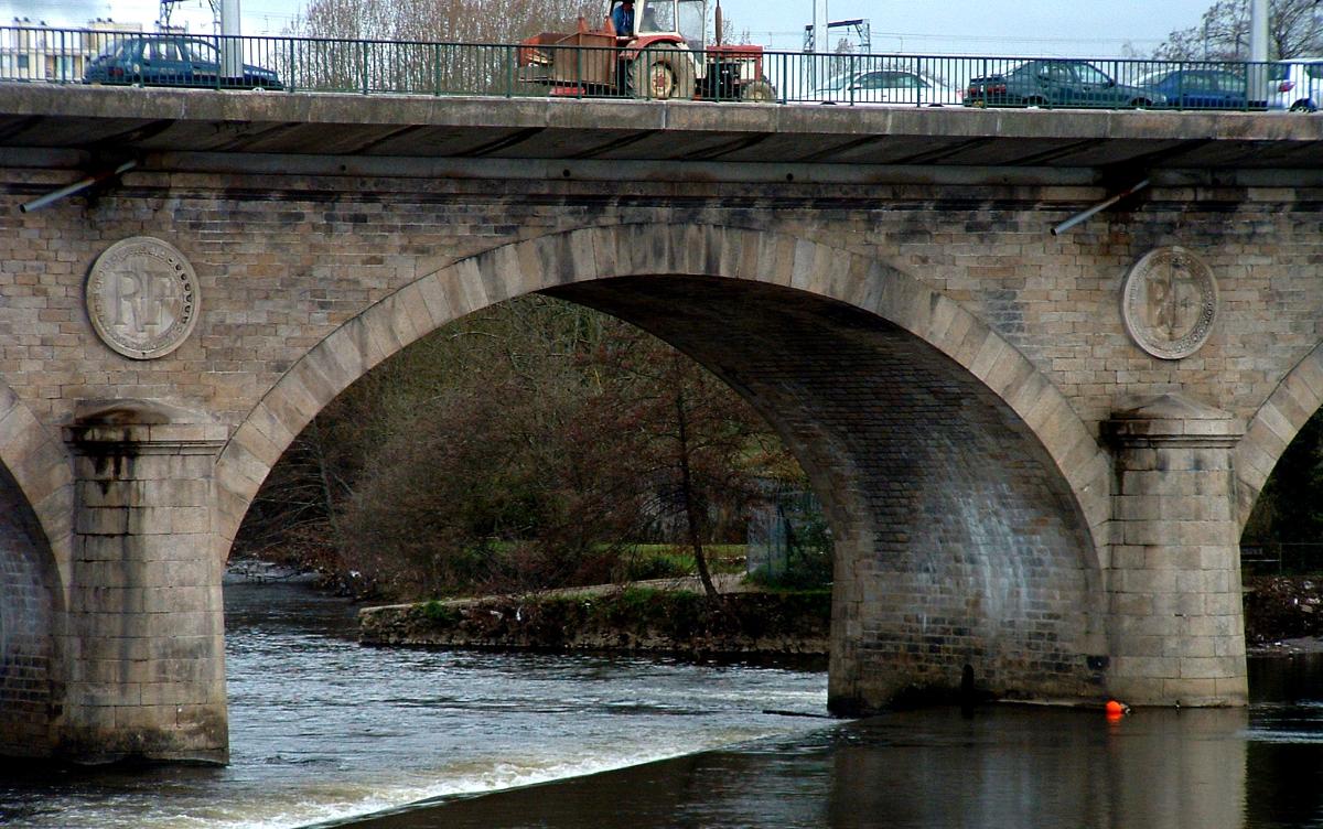 Pont de la Révolution, LimogesUne travée 