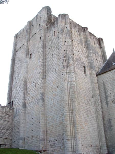 Château Sud, LochesDonjon et petit donjon du 11ème siècle 