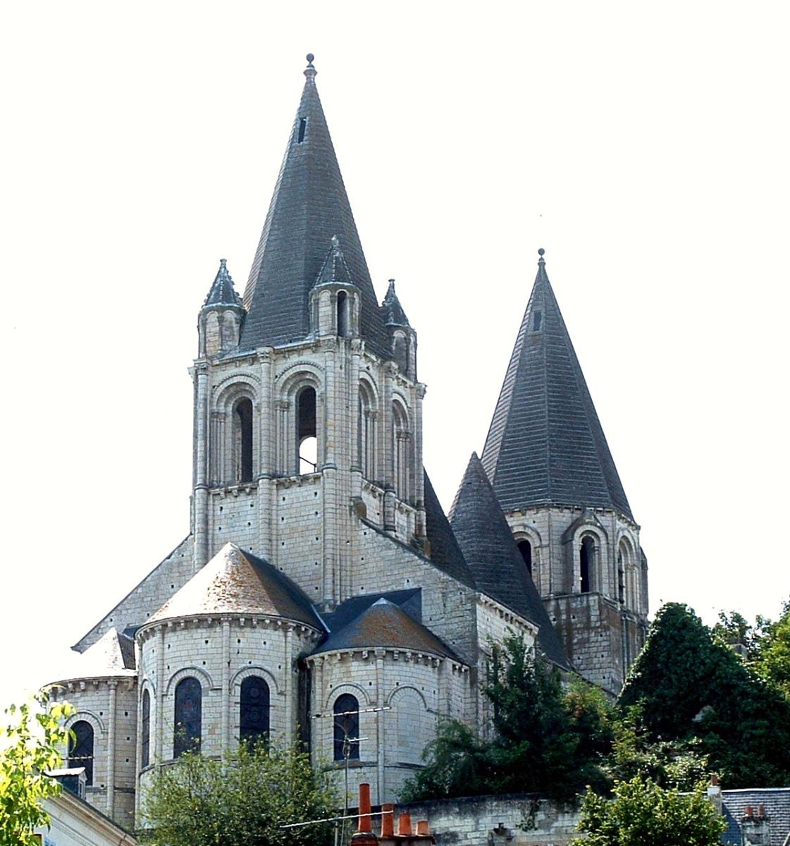 Loches - Eglise Saint-Ours - Chevet 