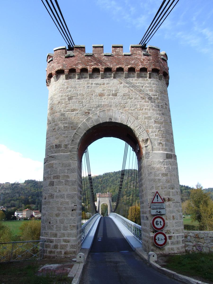 Pont de Confolent - Pylône rive droite 