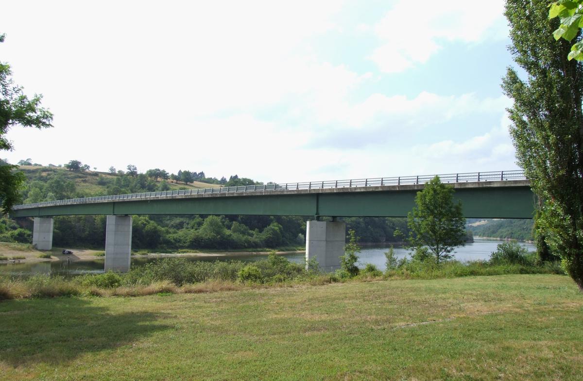 Pont du Vourdiat sur la Loire 