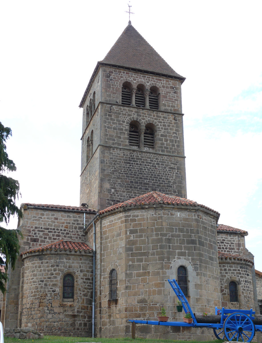 Rozier-Côtes-d'Aurec - Eglise Saint-Blaise - Chevet 