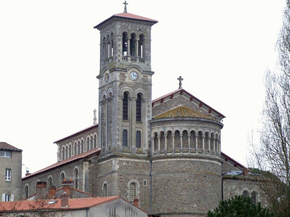 Clisson - Eglise Notre-Dame - Chevet 