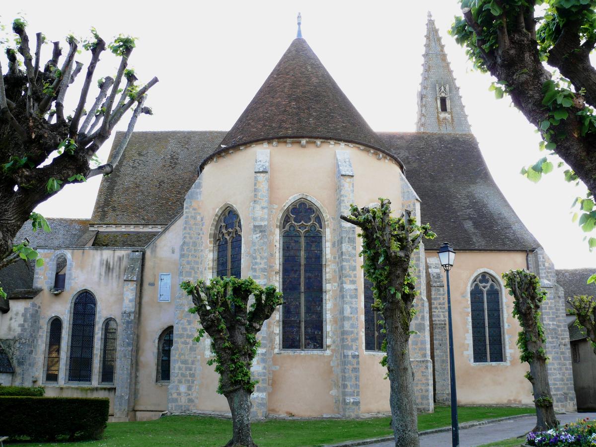 Ferrières - Abbaye de Ferrières - Eglise Saint-Pierre-et-Saint-Paul - Chevet 