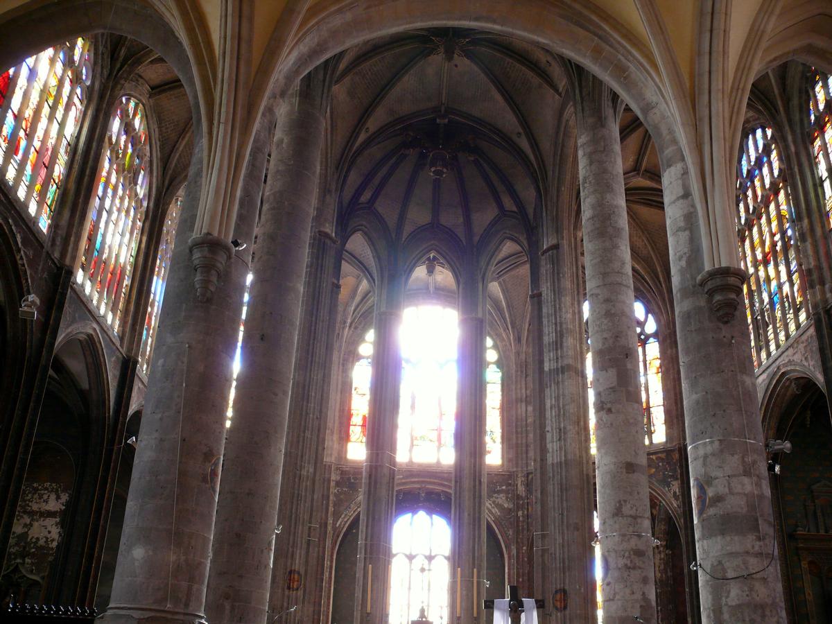 Montargis - Eglise de la Madeleine - Le choeur construit après 1525 
