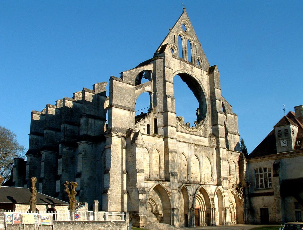Abbaye de Longpont - Abbatiale - Vestiges 