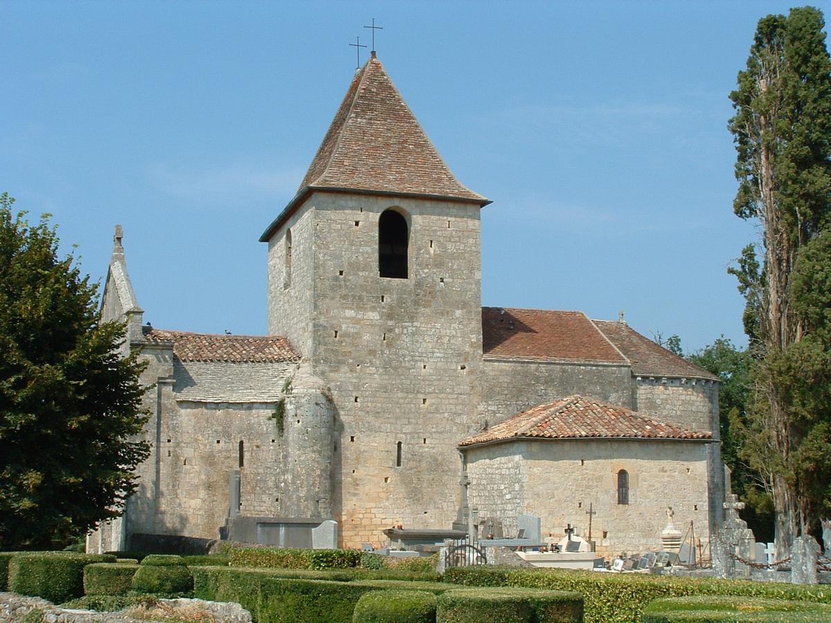 Eglise priorale Saint-Sardos de Laurenque 