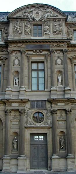 Palais du LouvreAile Lescot - Avant-corps central 