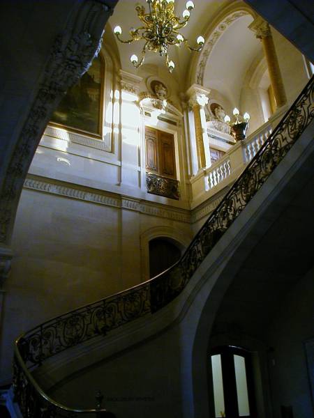 Palais du LouvreAppartements Napoléon III - Escalier 