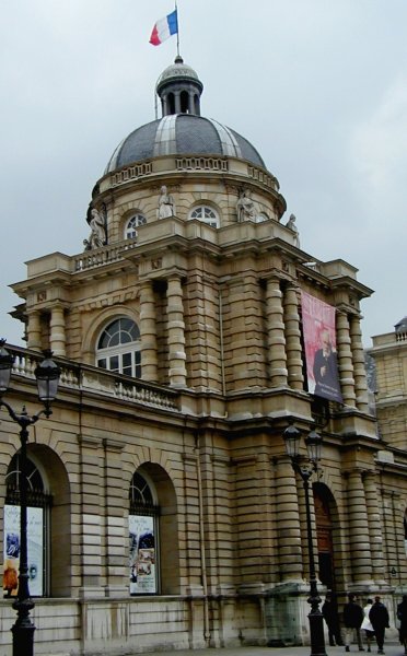 Palais du Luxembourg, Paris.Pavillon d'entrée 