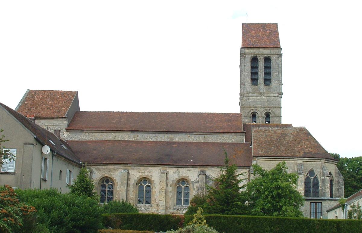 Luzarches - Eglise Saint-Côme-et-Saint-Damien - Côté sud 