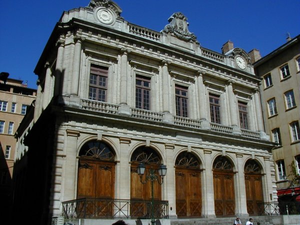 Loge du Change (actuel temple du Change) à Lyon 