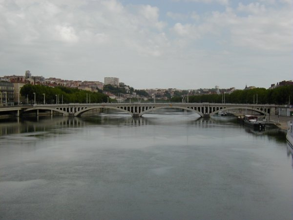 Pont Wilson à Lyon 