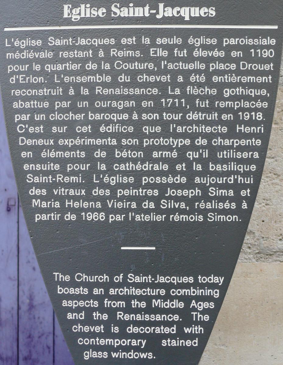 Reims - Eglise Saint-Jacques 