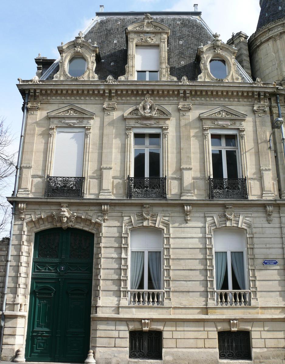 Reims - Hôtel 2 boulevard Lundy 