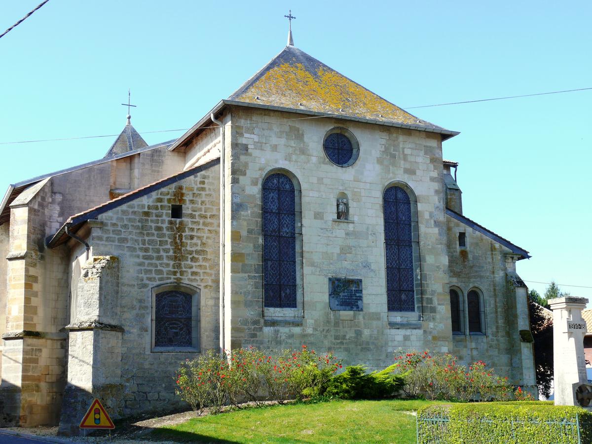 Hans - Eglise Notre-Dame-du-Soldat - Chevet 