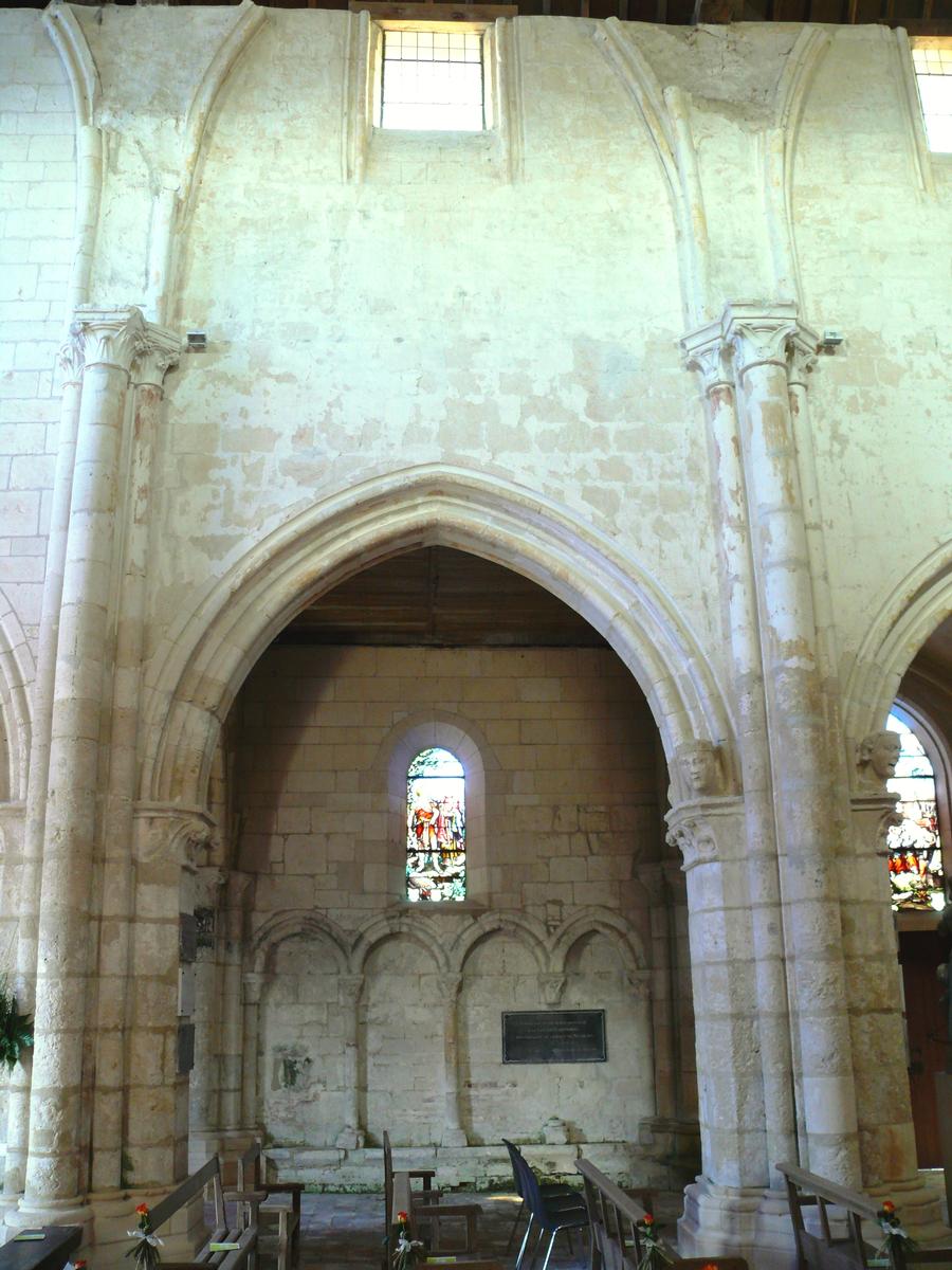 Hans - Eglise Notre-Dame-du-Soldat - Nef - Elévation 