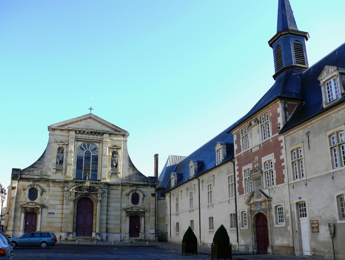 Reims - L'église Saint-Maurice et l'ancien collège des Jésuites 