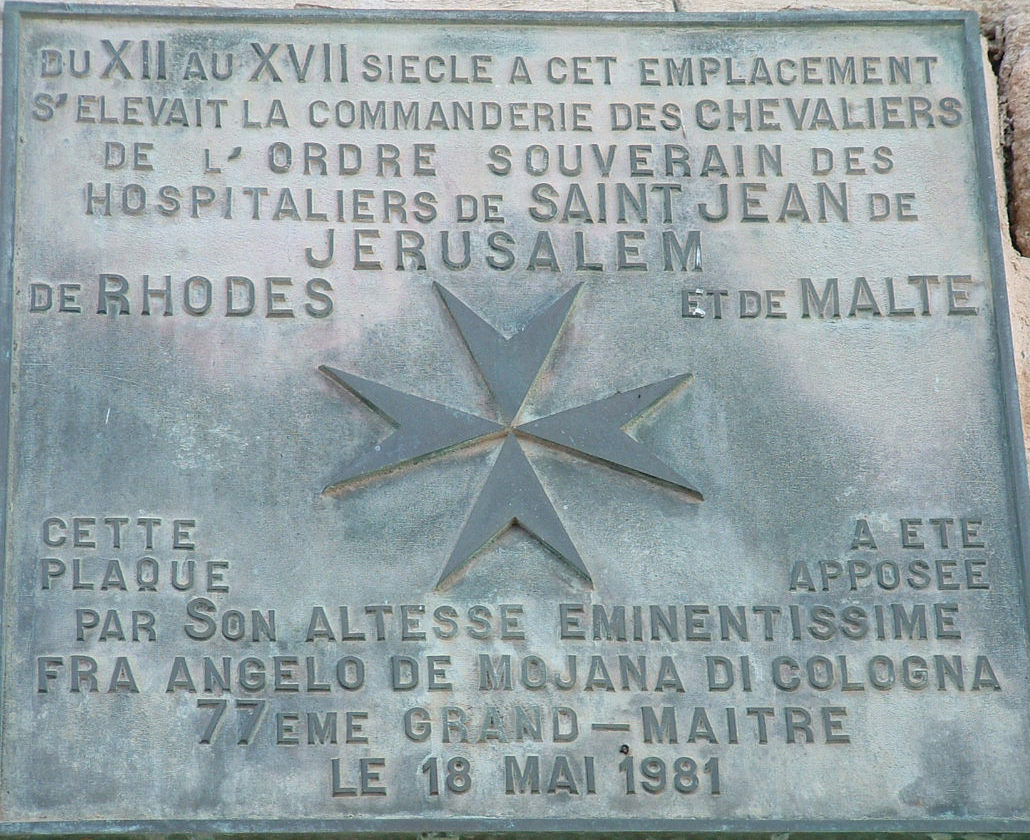 Marseille - Fort Saint-Jean - Plaque commémorative 