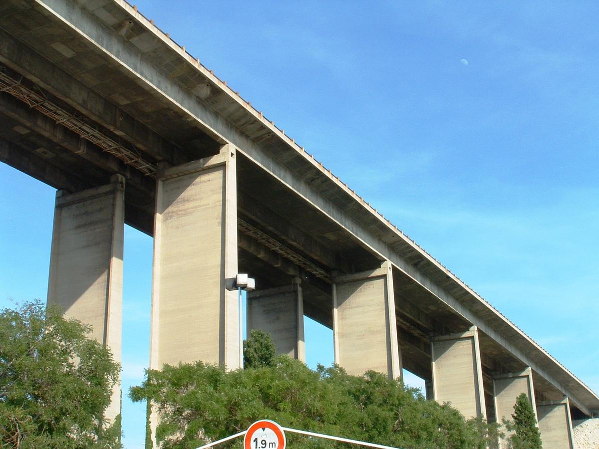 Viaduc de Martigues - Le viaduc d'accès Est 