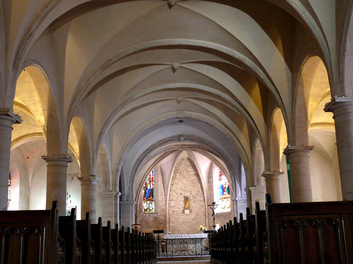 Saxon-Sion - Basilique Notre-Dame-de-Sion - La nef 