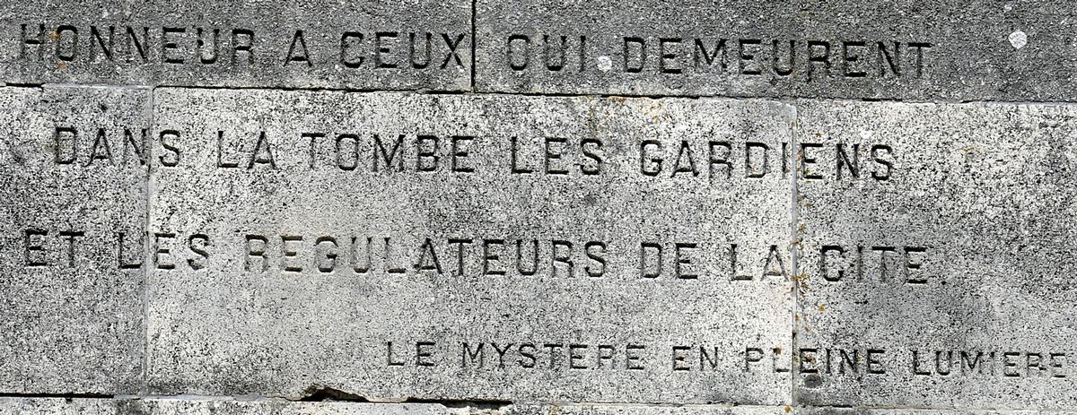 Signal de Vaudémont - Monument Barrès - Un extrait de «Le mystère en pleine lumière» 