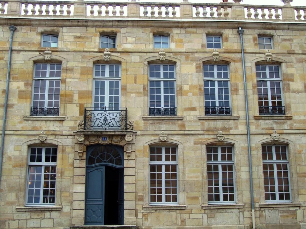 Bar-le-Duc - Hôtel de Salm - Façade - Détail 