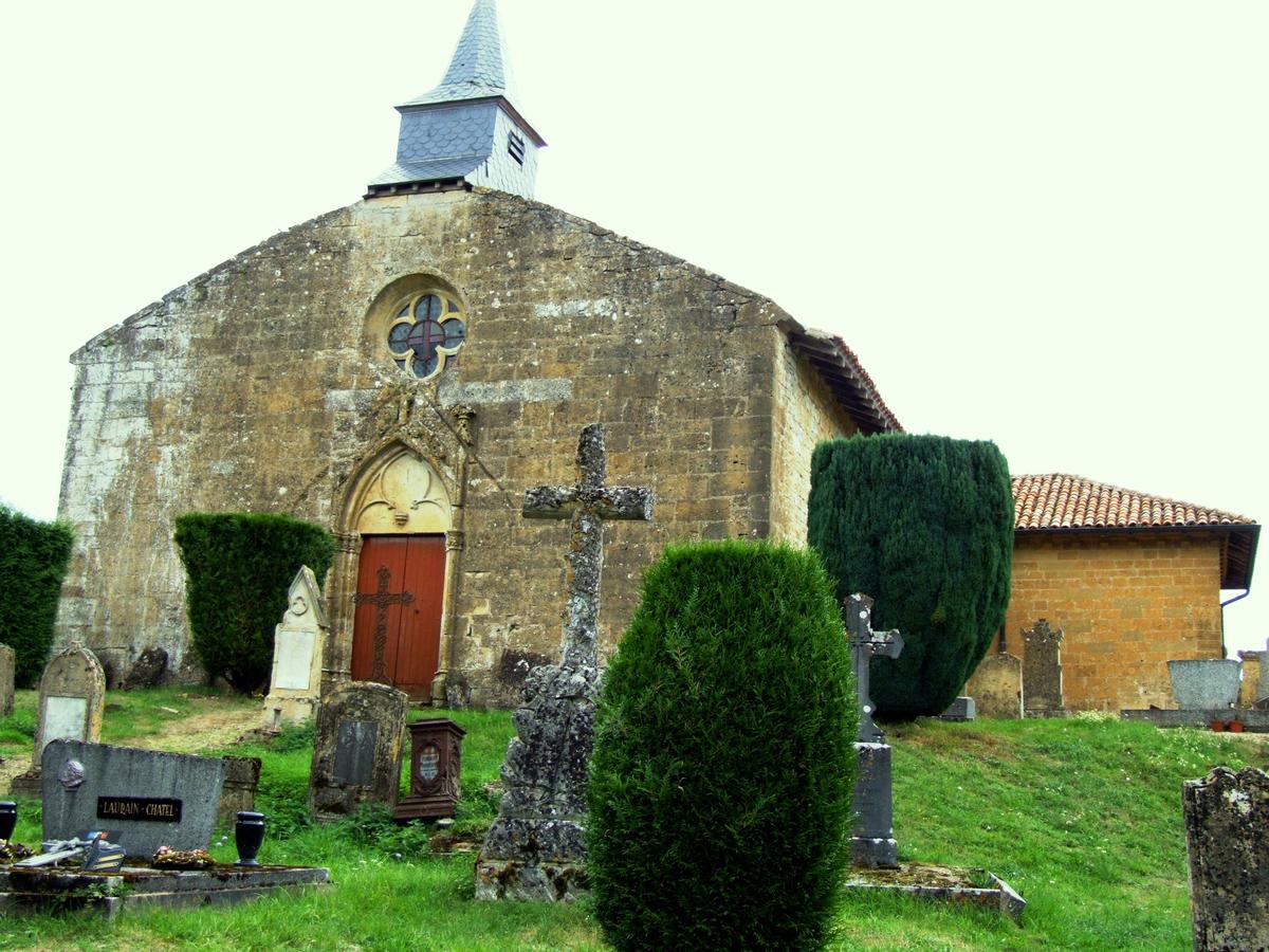 Marville - Eglise Saint-Hilaire et cimetière - Eglise 