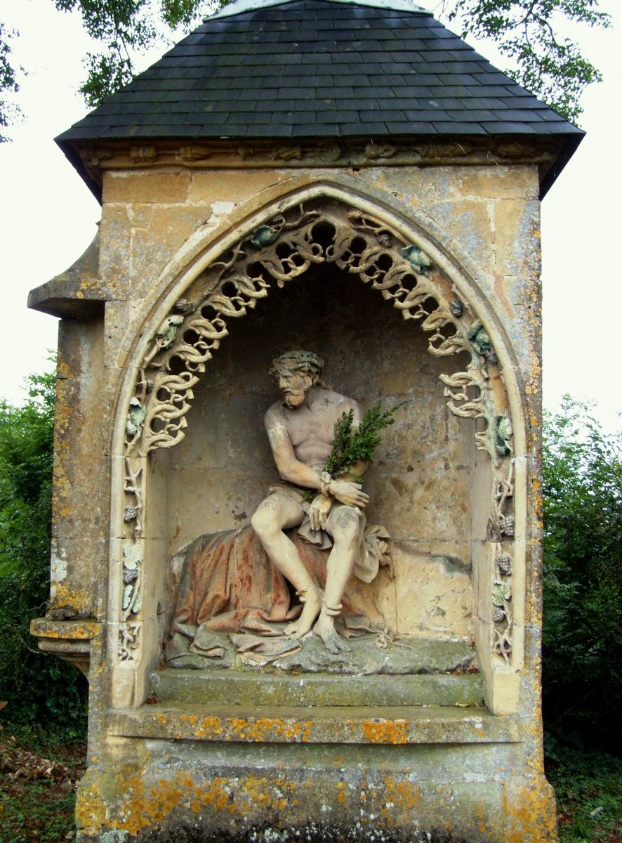 Marville - Eglise Saint-Hilaire et cimetière - Eglise - Christ de pitié (première moitié du 16ème siècle) 