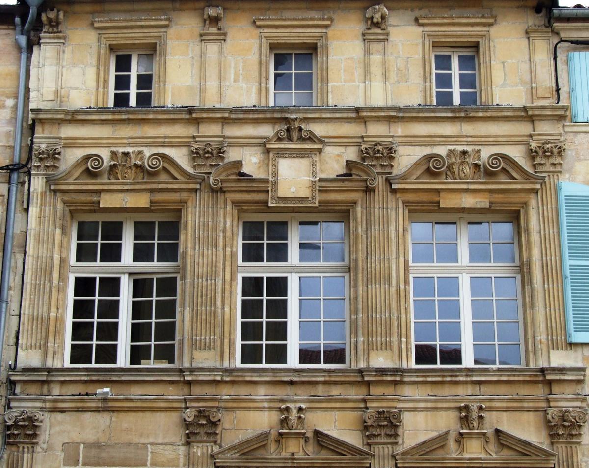Bar-le-Duc - Conseil de Prud'hommes (29 place Saint-Pierre) - Façade - Détail 