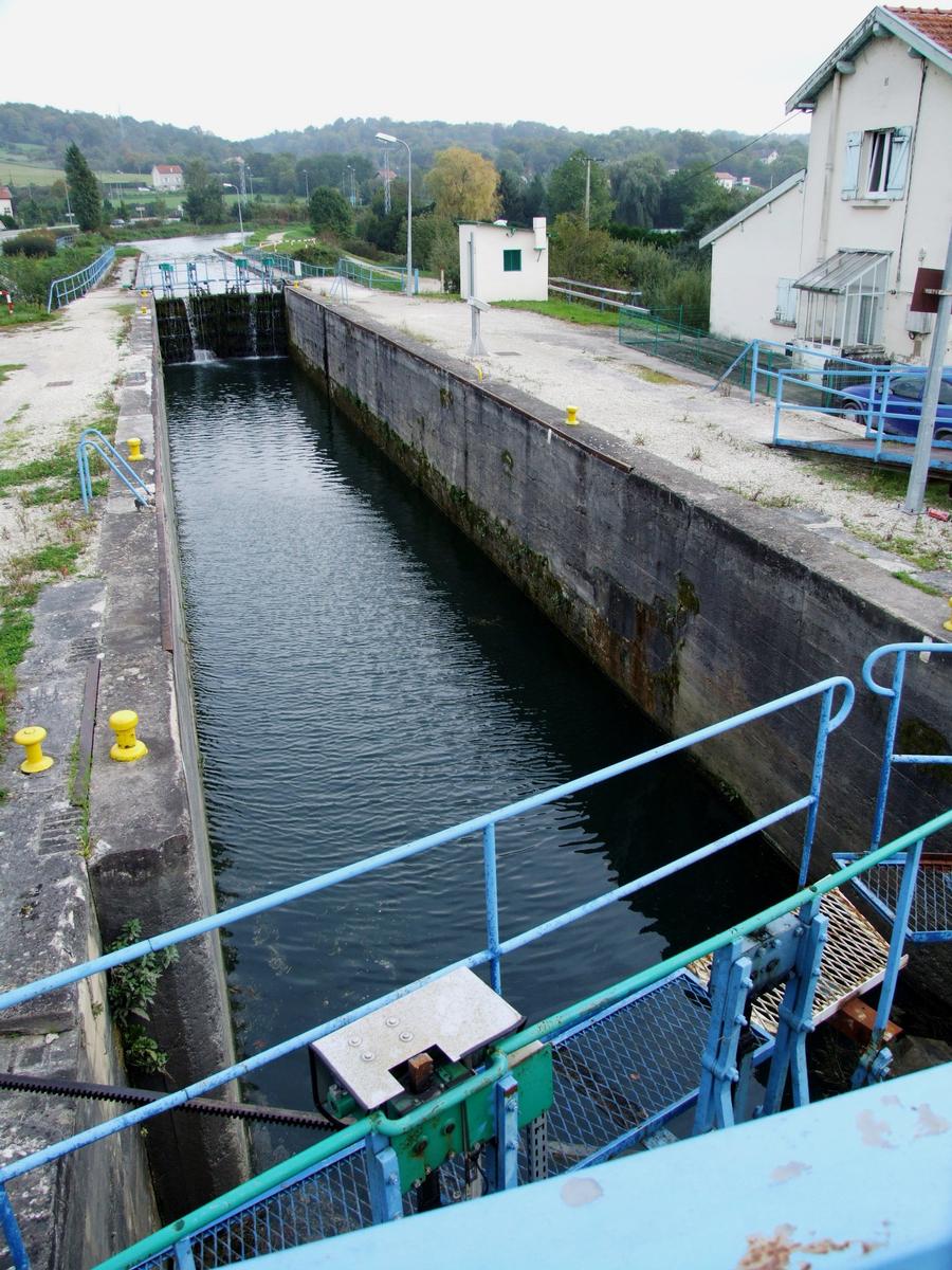 Marne-Rhein-Kanal - Schleuse Nr. 40 in Bar-le-Duc 