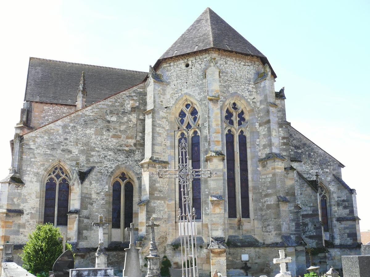 Rembercourt-aux-Pots - Eglise Saint-Louvent - Chevet 