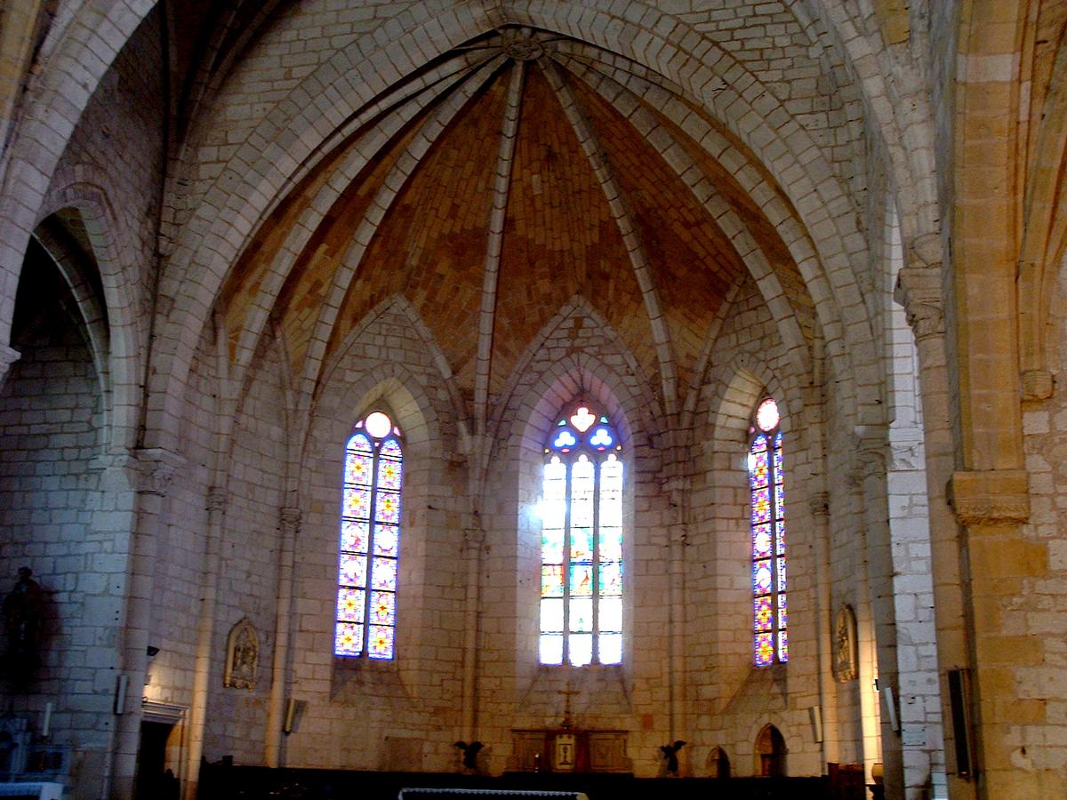 Monpazier - Eglise Saint-Dominique - Abside 