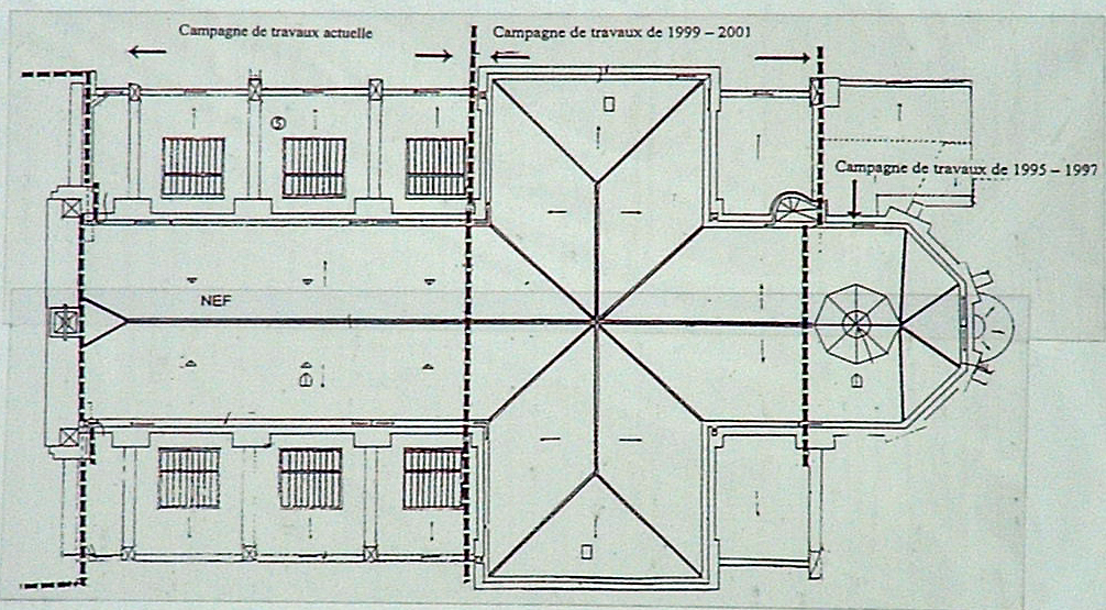 Metz - Eglise Notre-Dame-de-l'Assomption - Plan 