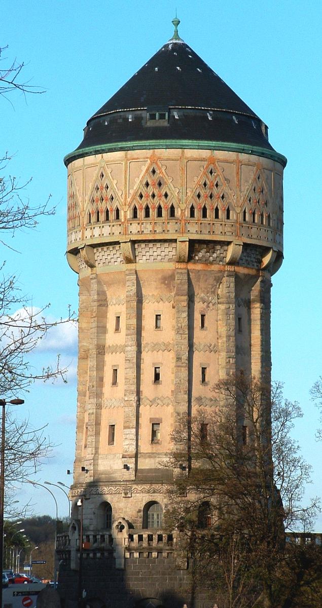 Wasserturm am Bahnhof Metz 