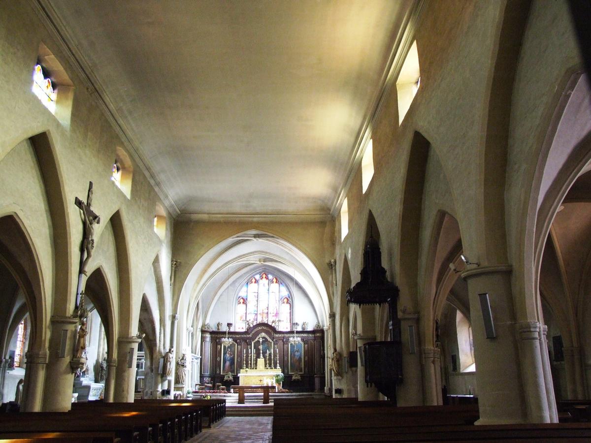 Vic-sur-Seille - Eglise Saint-Marien - Nef 