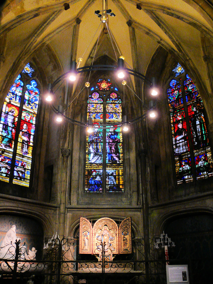 Metz - Cathédrale Saint-Etienne - Déambulatoire - Chapelle Notre-Dame 