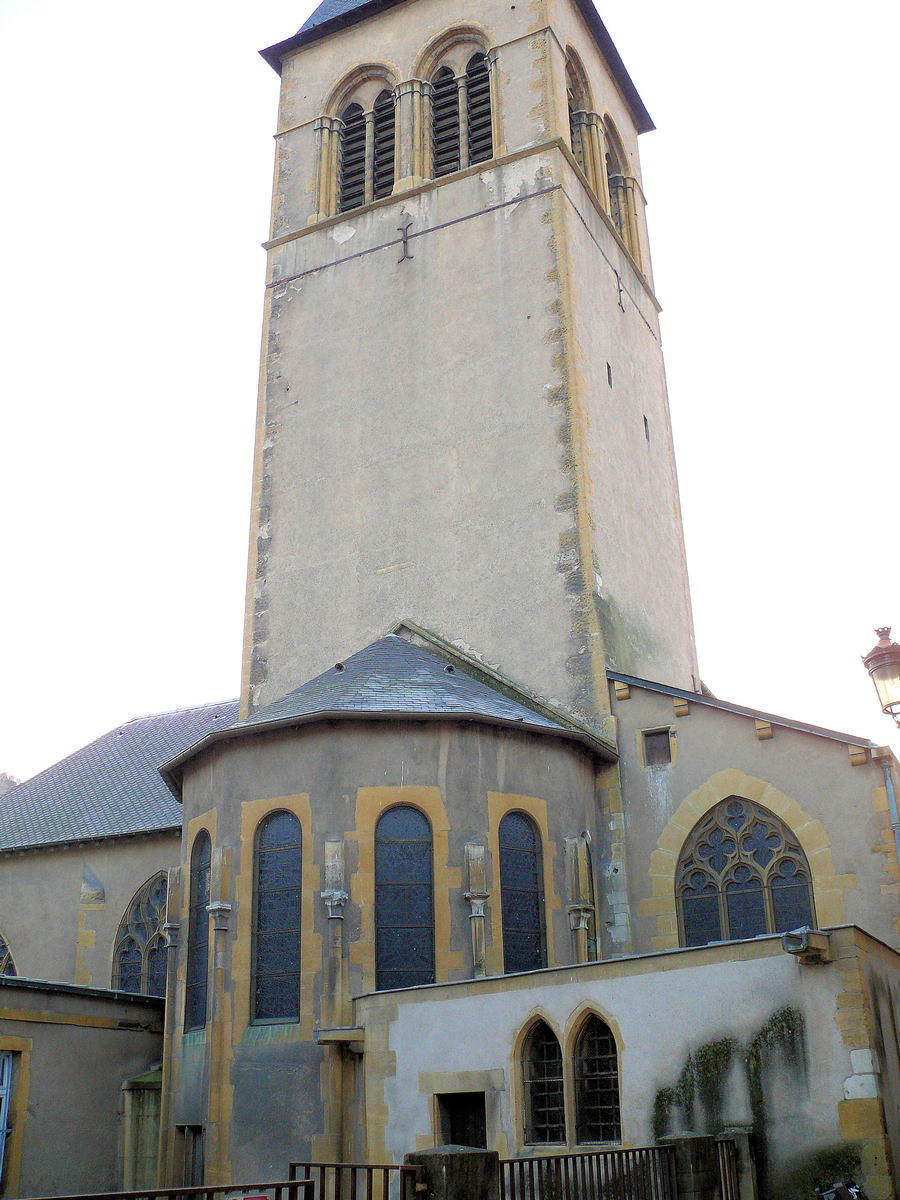 Metz - Eglise Saint-Maximin - Chevet 