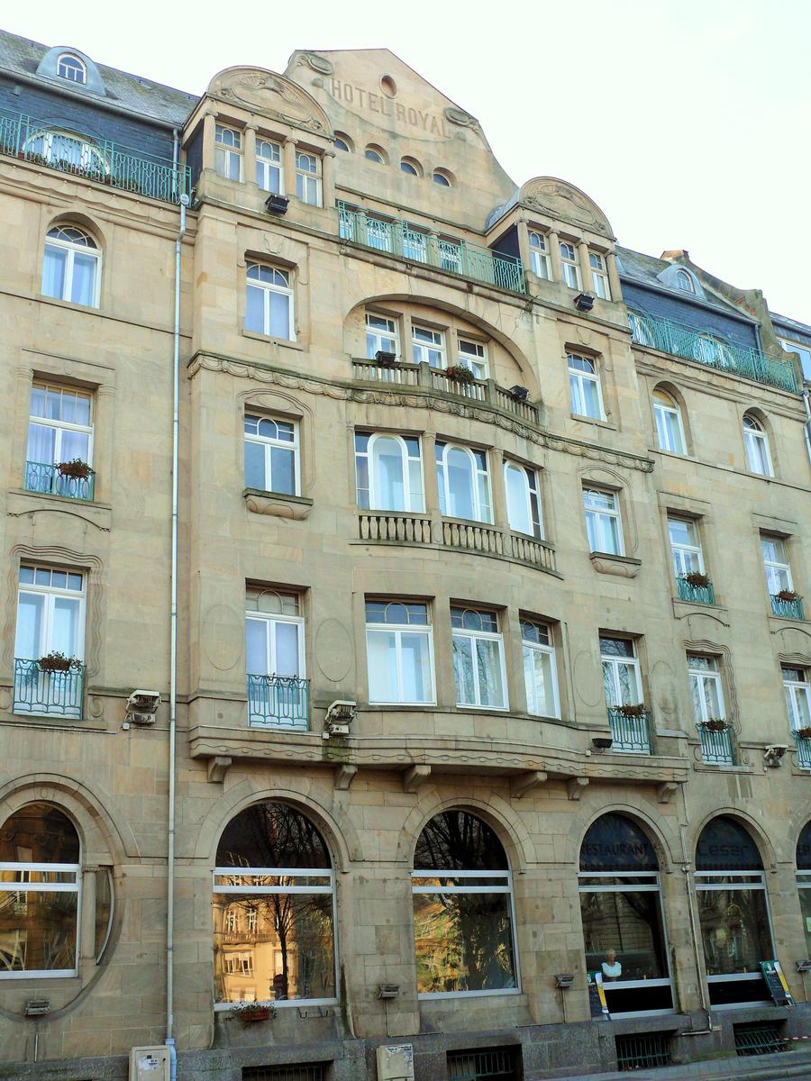 Metz - Hôtel Royal - Façade côté avenue Foch 