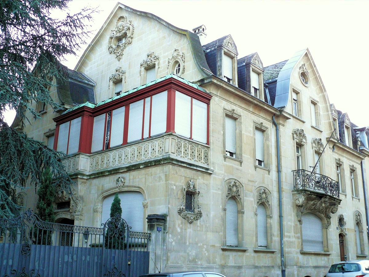 Metz - Immeuble 15 rempart Saint-Thiébault 