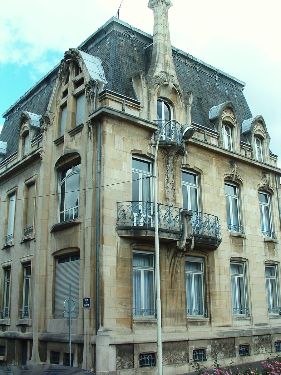 Nancy Art Nouveau - Immeuble Lucien Weissenburger - Ensemble 